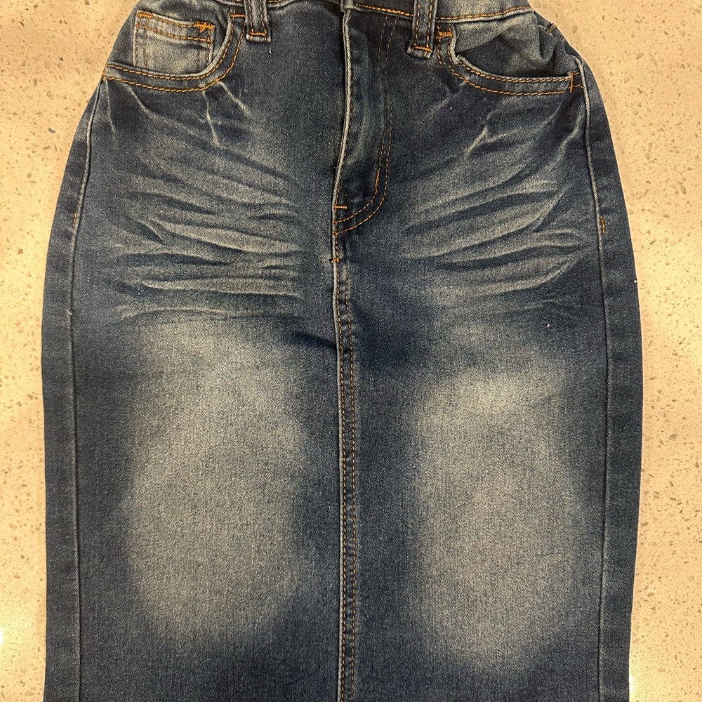 Stylish Denim Kids Skirt